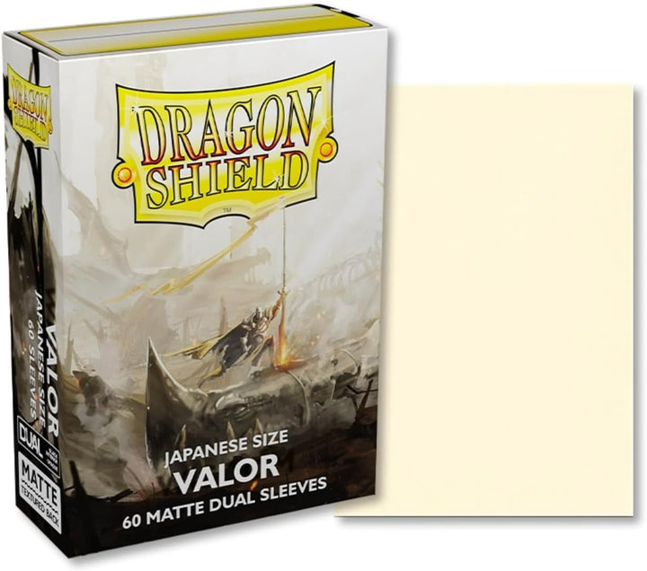 UNIT Dragon Shield Matte Dual Sleeves Japanese Size- Valor (60)