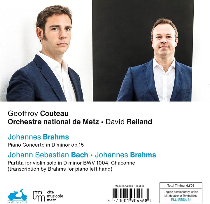 Couteau, Geoffroy – Brahms: Klavierkonzert Nr. 1 [Audio-CD]