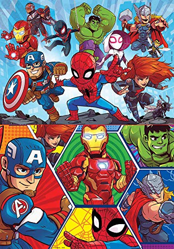 Educa 18648 Marvel Super Heroe Adventures 2 Kinderpuzzle, 20 Teile, ab 3