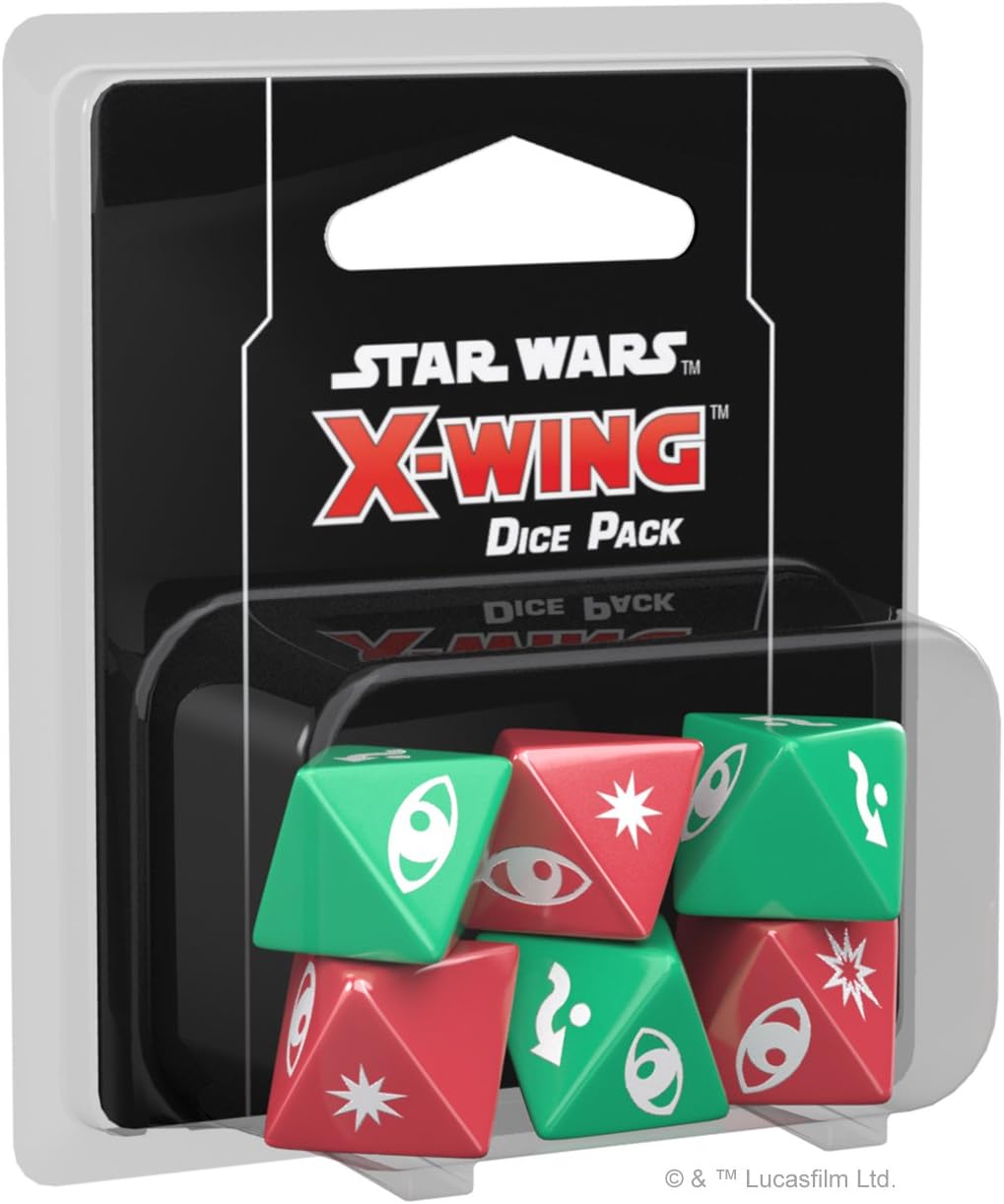 Fantasy Flight Games – X-Wing: Second Edition Dice Pack – Spanish (SWZ05ES)