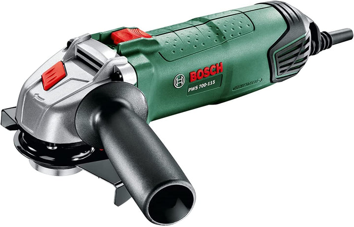 Bosch Home and Garden Angle Grinder PWS 700-115 (701 W, disc diameter: 115 mm, i