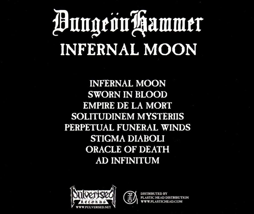 Dungeonhammer – Infernal Moon [Audio-CD]