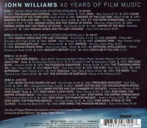 Die Musik von John Williams: 40 Jahre Filmmusik - John Williams [Audio-CD]