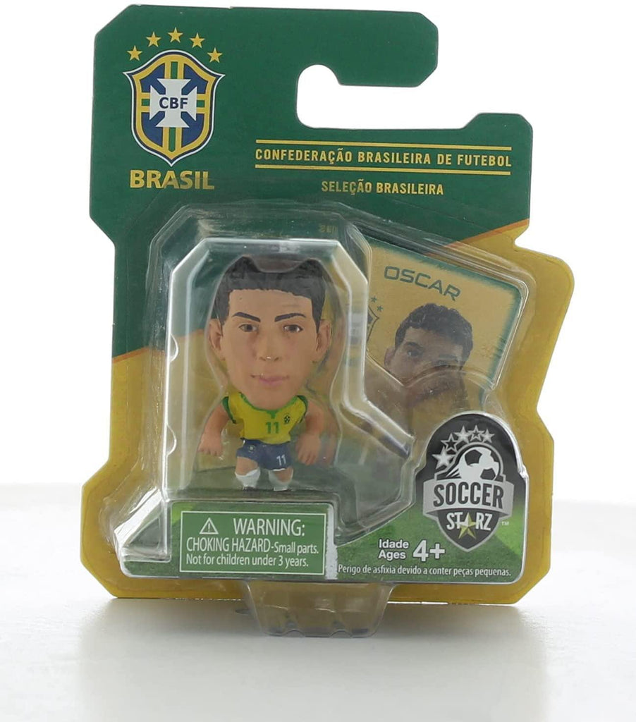 SOCCERSTARZ BRAZIL OSCAR GREEN BASE SEALED IN BLISTER PACK