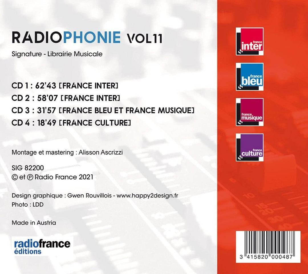 Radiophonie vol. 11 [Audio-CD]