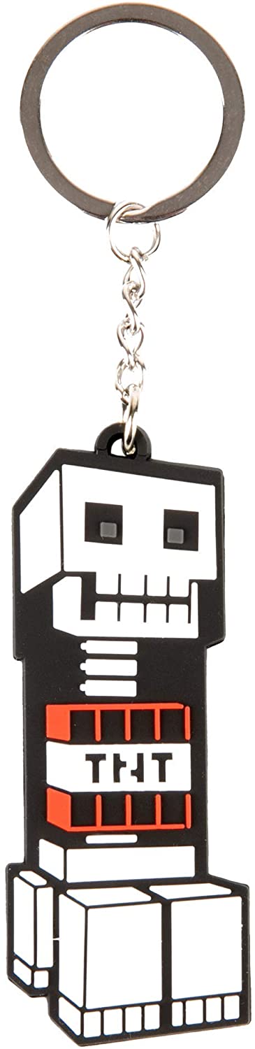 Mine Craft Creeper Anatomy Flip Keychain