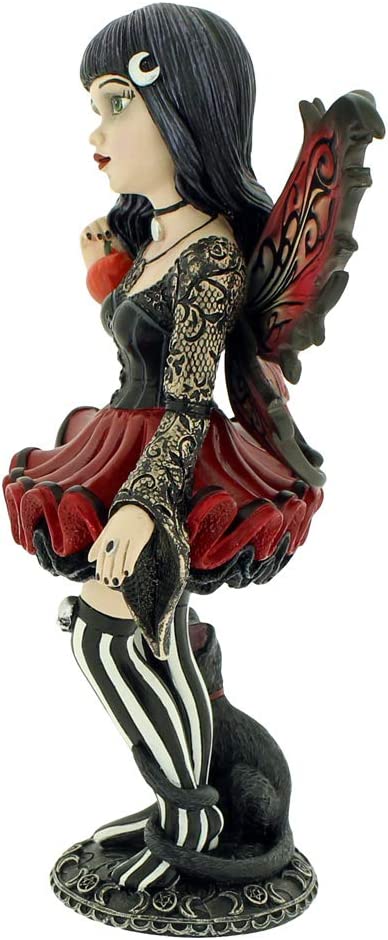 Nemesis Now Hazel Fairy Figur, 16 cm, Rot, Kunstharz