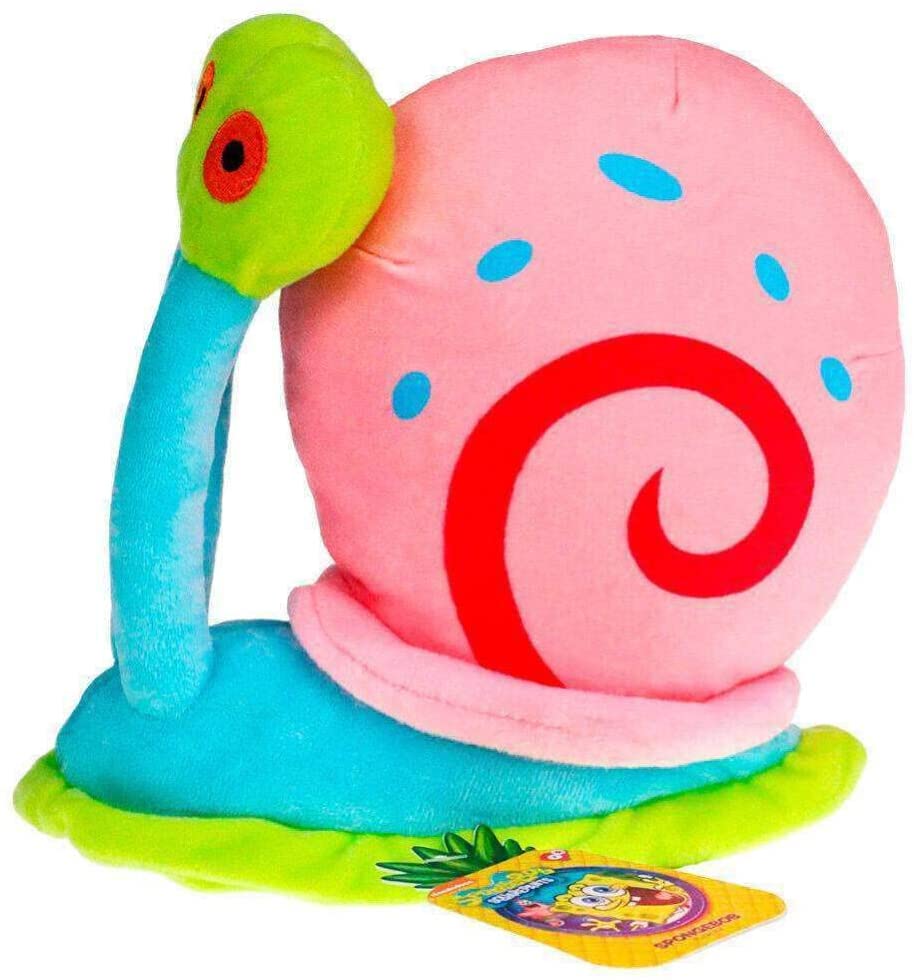 TimeCity SpongeBob Schwammkopf Plüschfigur Gary Snail 21,5x21x11,5cm