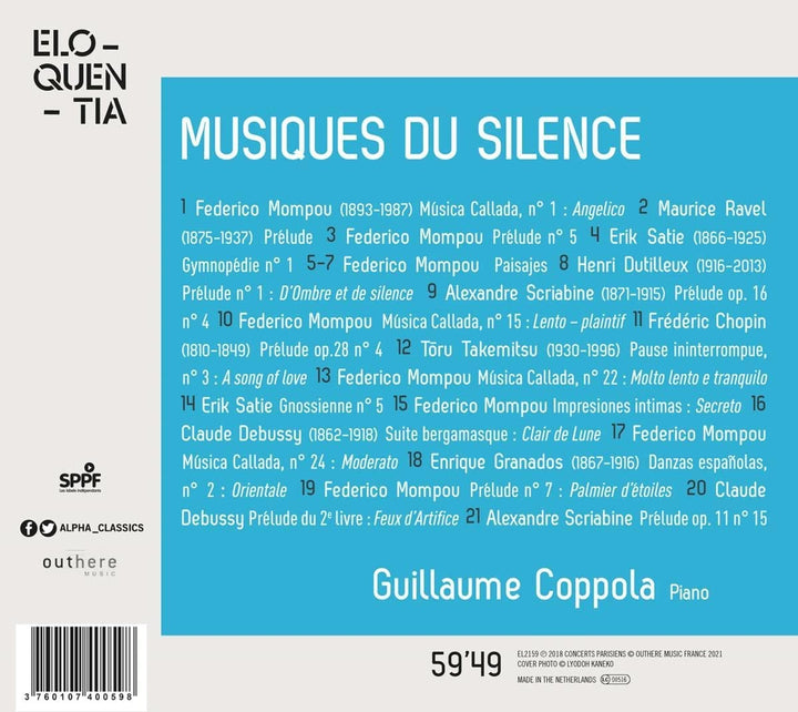 Musiques du silence [Audio-CD]