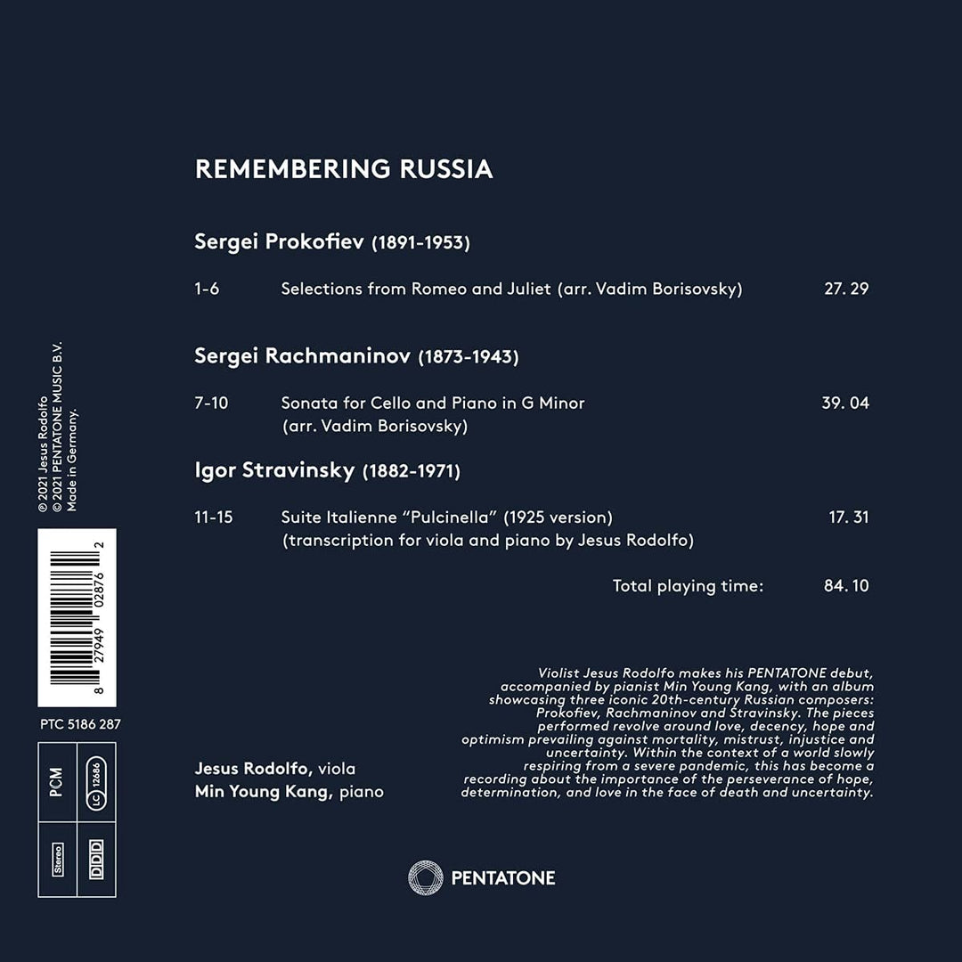 Erinnerung an Russland [Audio-CD]