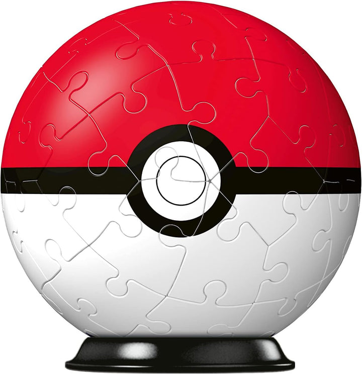 Ravensburger Pokemon Pokeball – 3D-Puzzleball für Kinder ab 6 Jahren –