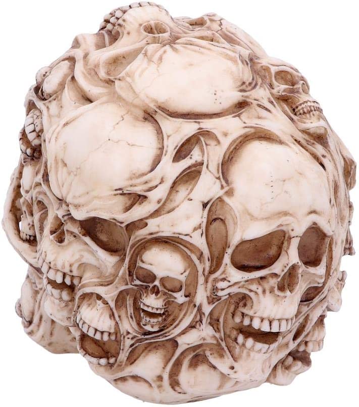 Nemesis Now Skulls James Ryman 18 cm, Elfenbein