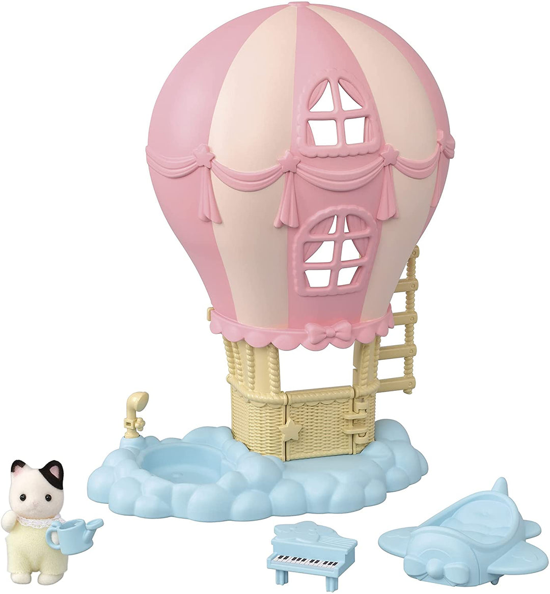 Sylvanian Families 5527 Baby Balloon Playhouse – Puppenhaus-Spielsets, mehrfarbig