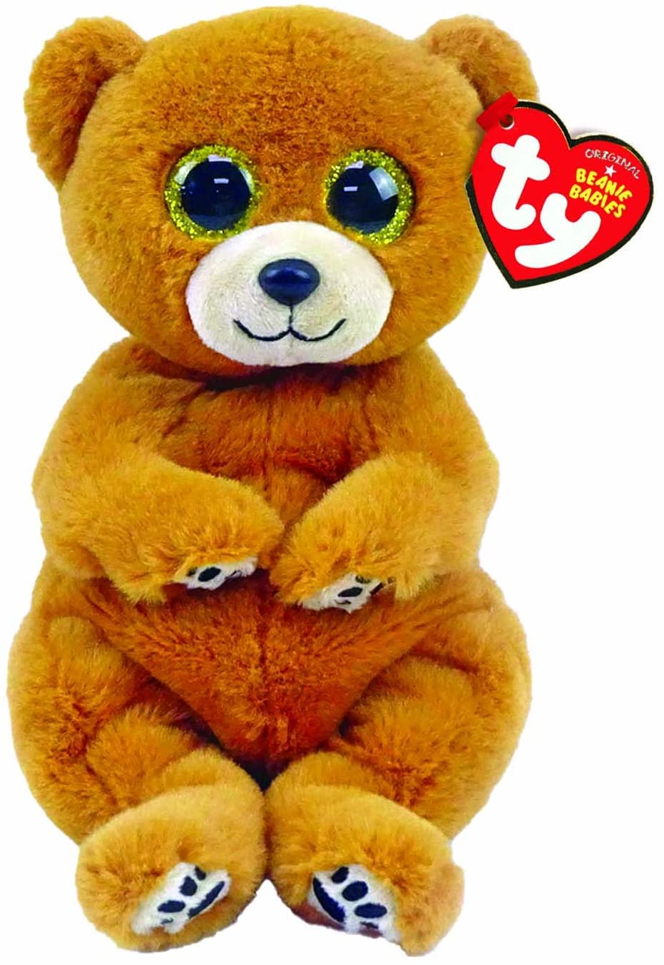 Ty Beanie Bellies Duncan Bär 8" | Beanie Baby Weiches Plüschtier | Kuscheltier zum Sammeln