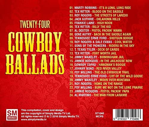 Vierundzwanzig Cowboy-Balladen