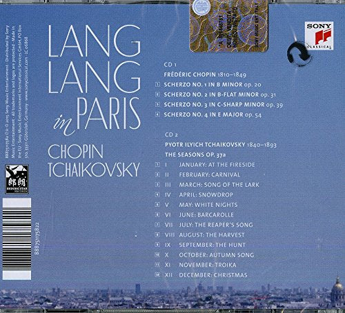 Lang Lang In Paris - Lang Lang [Audio CD]