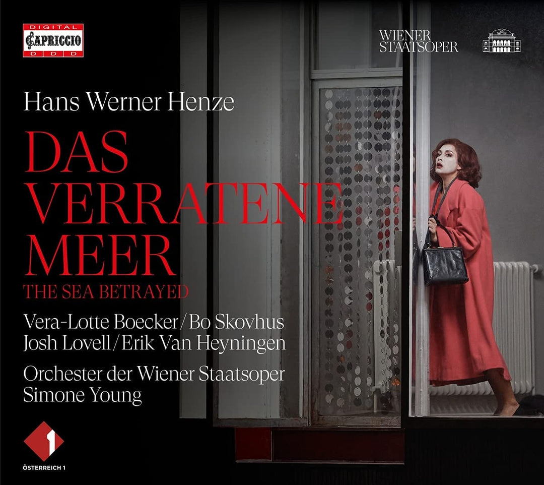 Henze: Das Verratene Meer [Josh Lovell; Vera-Lotte Böcker; Bo Skovhus; Eric Van Heyningen; Kangmin Justin Kim; Stefan Astachow; Martin Habler; Jörg Schneider; Simone Young] [Capriccio: C5460] [Audio CD]