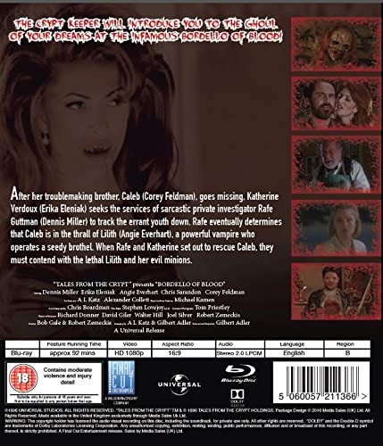 Tales From The Crypt Presents Bordello Of Blood - [Blu-ray]