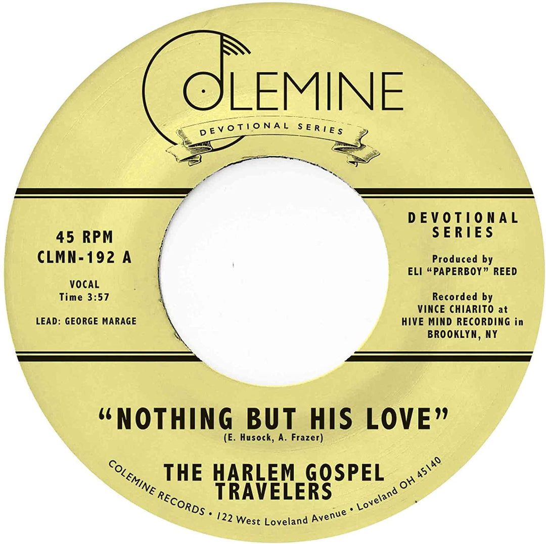 The Harlem Gospel Travellers – Nothing But His Love [Vinyl]