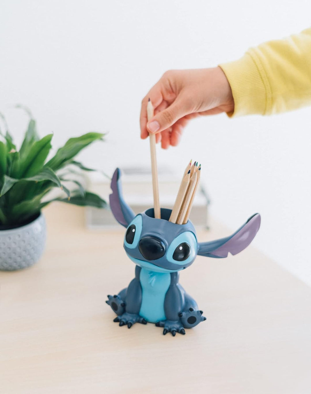 Grupo Erik Disney Stitch Pen Holder | Pen Holder For Desk | Stitch Gifts | Pen Holder For Desk