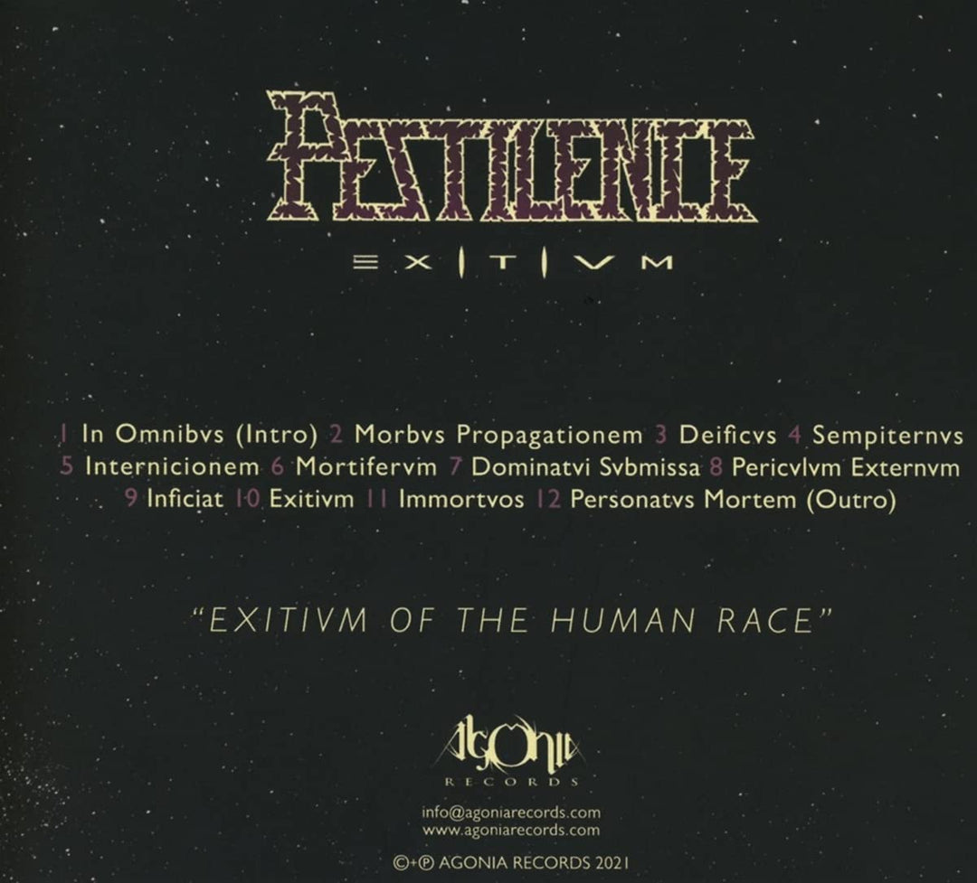 Pestilence - Exitivm (Limitierte [Audio-CD]