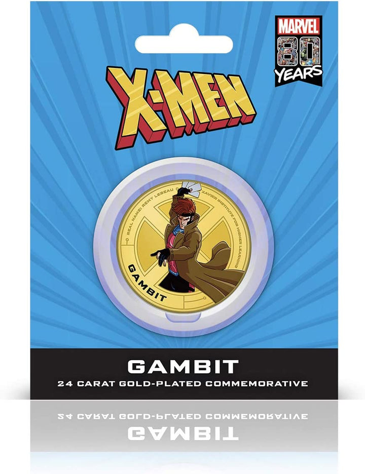 The Koin Club Marvel Geschenke für Männer Gambit X Men Zeichentrickserie Retro 90er Limitiert