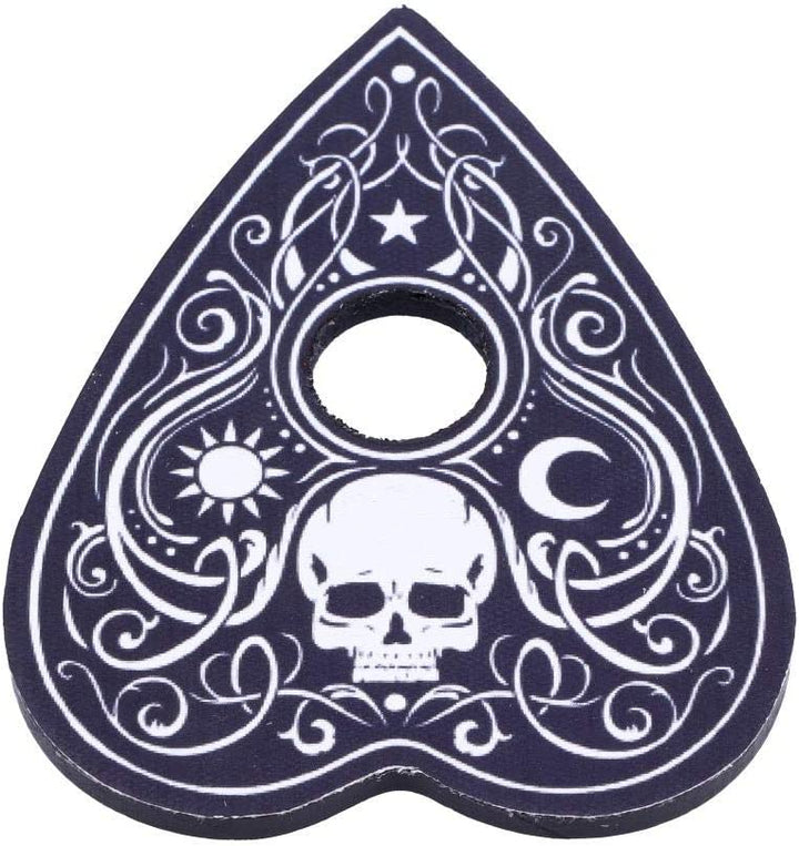 Nemesis Now Black and White Spirit Board with Planchette, MDF/Polyester