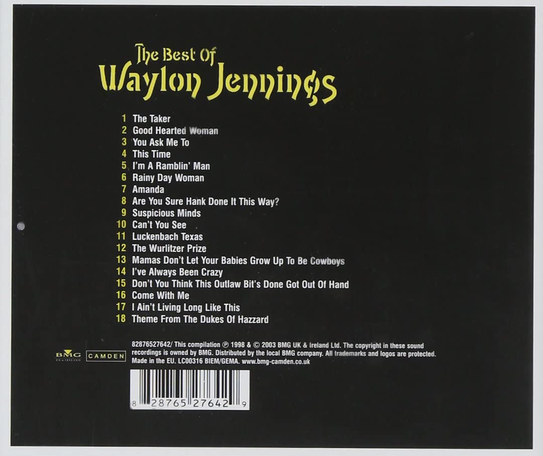 The Best of Waylon Jennings - Jennings, Waylon [Audio CD]