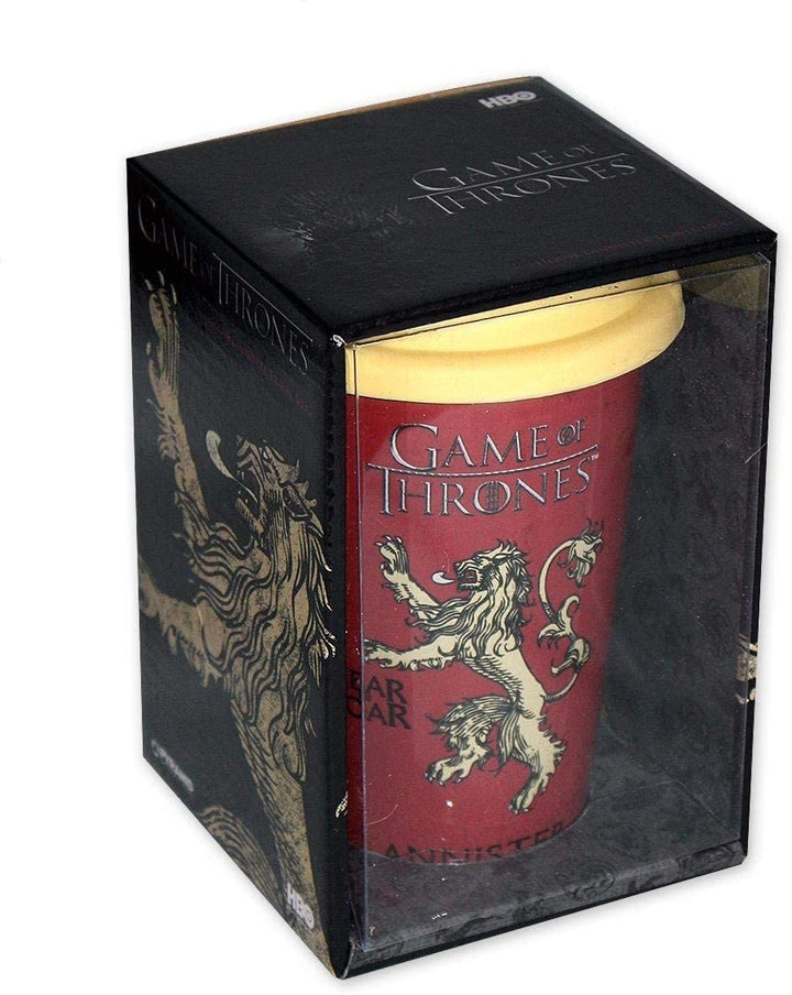 Pyramid International "Game of Thrones (House Lannister)" Official Boxed Ceramic Coffee/Tea Mug, Multi-Colour, 12 oz/340 ml,MGT22869