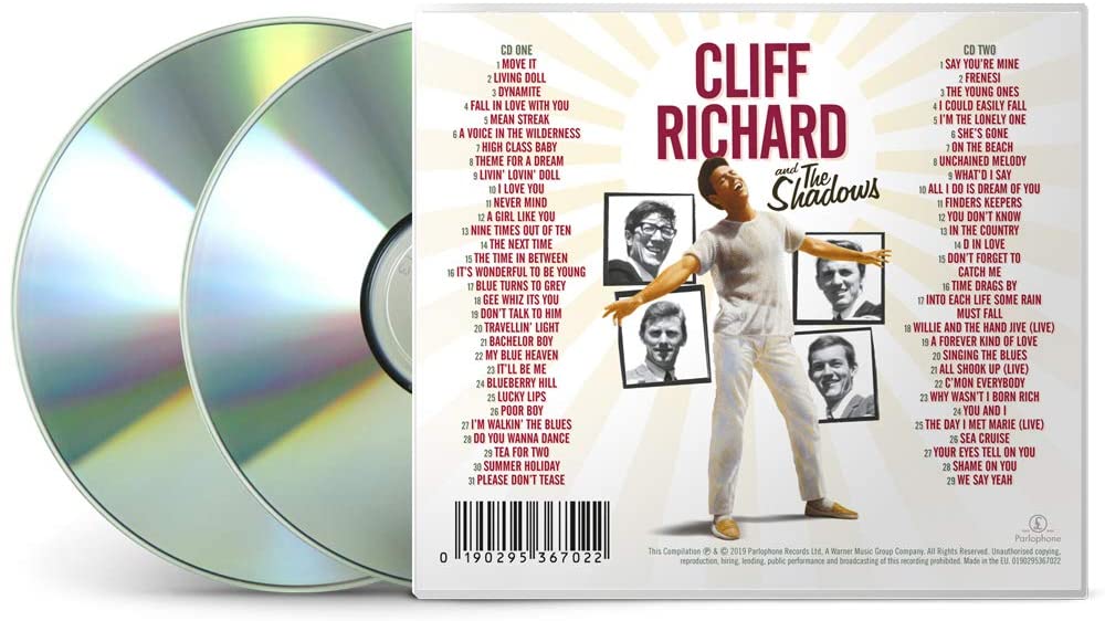 Das Beste der Rock'n'Roll-Pioniere - Cliff Richard &amp; The Shadows [Audio-CD]