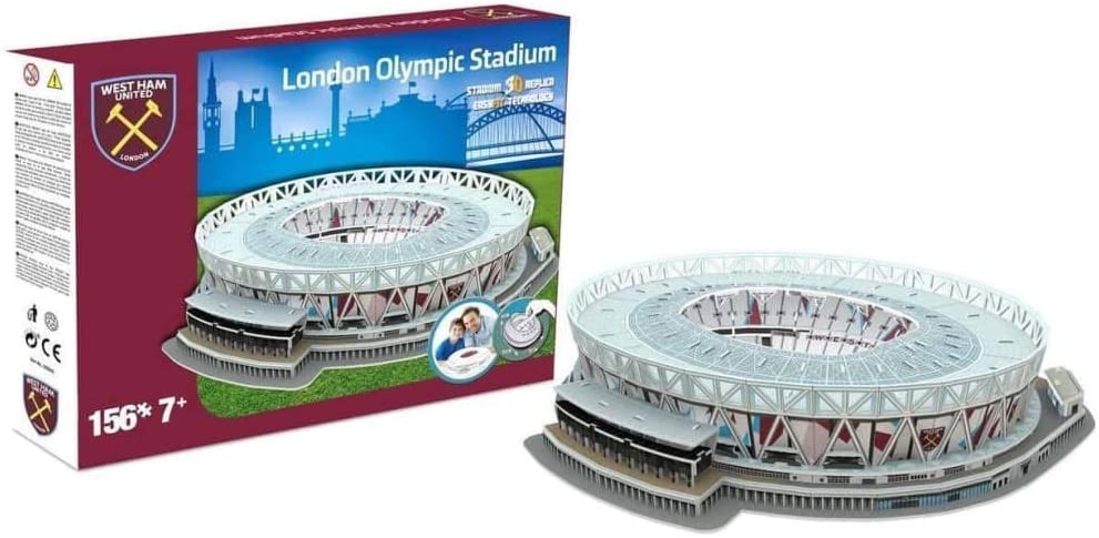 Nanostad West Ham United's London Stadium 3D Puzzle