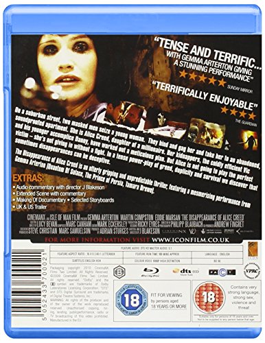 Das Verschwinden der Alice Creed – Thriller [Blu-ray]