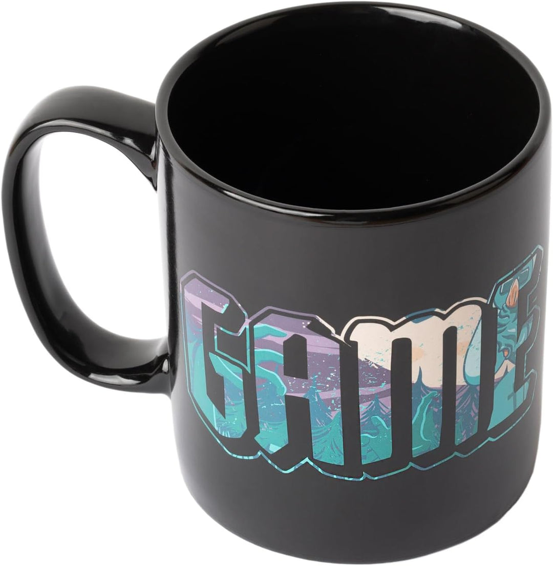 Grupo Erik Gameration One More Life XL Heat Changing Mug | Coffee Mug