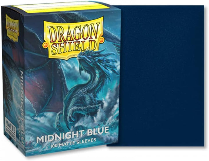 Dragon Shield Midnight Blue – Matte Hüllen – Standardgröße