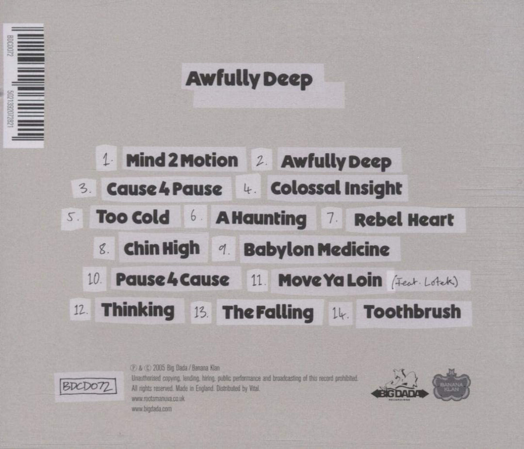 Roots Manuva – Awfully Deep [Audio-CD]