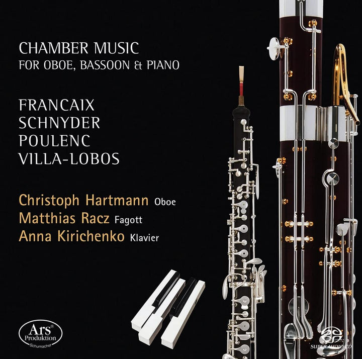 Christoph Hartmann; Matthias Racz; Anna Kirichenko – Kammermusik für Oboe, Fagott und Klavier [Audio-CD]