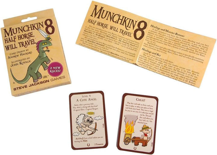 Munchkin 8 Half Horse, Will Travel Kartenspiel