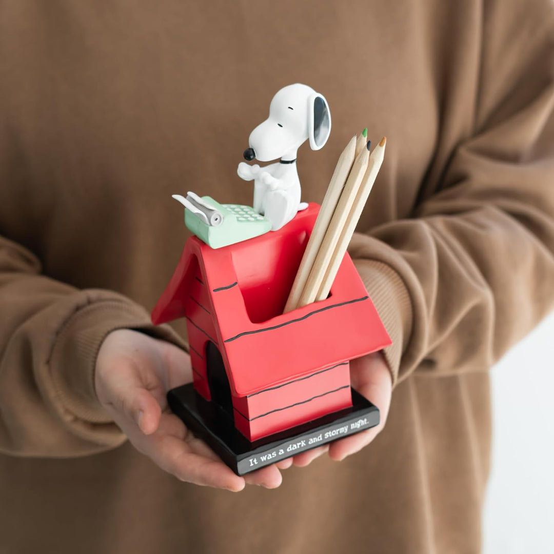 Grupo Erik Snoopy Pen Holder | Pen Holder For Desk | Snoopy Gifts | Pen Pot | Snoopy Pencil Case