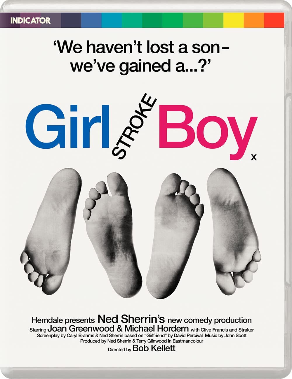 Girl Stroke Boy (UK Limited Edition) [2021] [Region Free] – Drama/Komödie [Blu-ray]