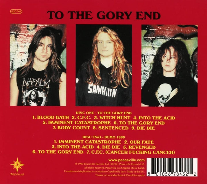 Cancer - To The Gory End [Audio-CD]