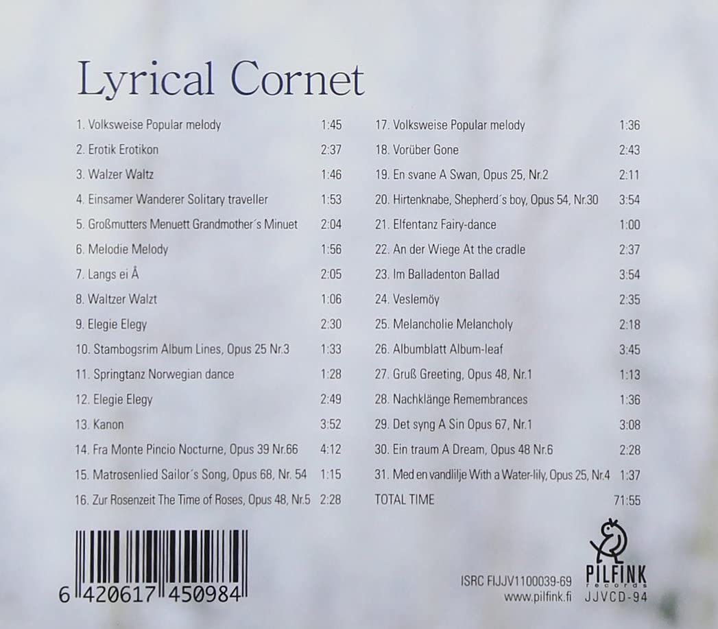 Lyrisches Kornett [Audio-CD]