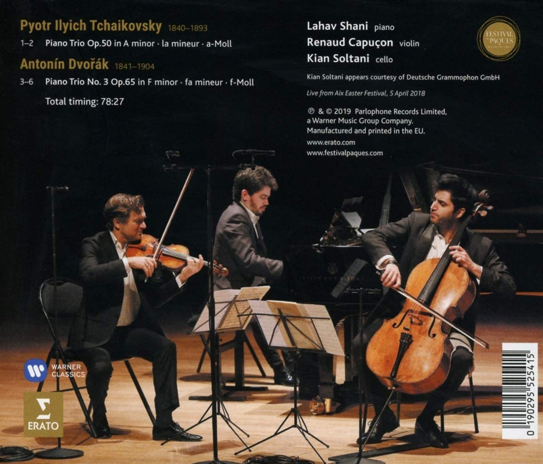 Dvorak/Tschaikowsky: Trios [Audio CD]