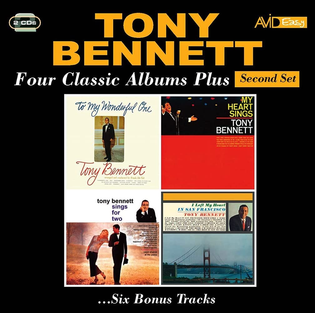 Tony Bennett - Four Classic Albums Plus (To My Wonderful One / My Heart Sings / Tony Sings For Two / I Left My Heart In San Francisco) [Audio CD]