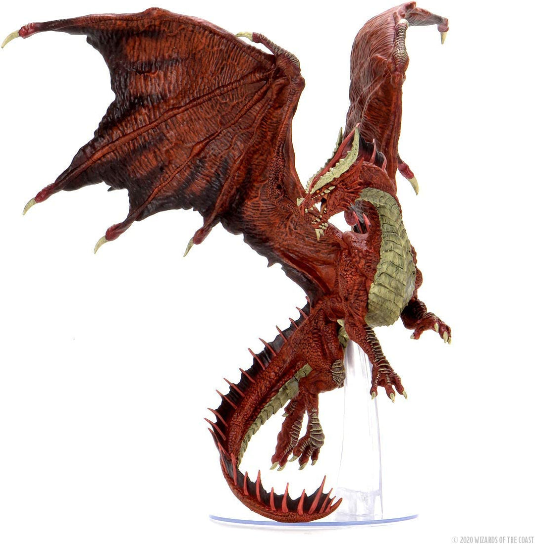 Wiz Kids | D&amp;D Icons of the Realms: Red Dragon Premium-Figur für Erwachsene | Miniaturspiel