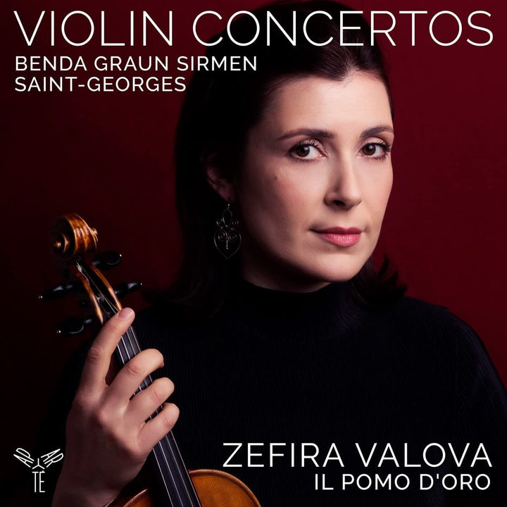 Benda/Graun/Sirmen/Saint-Georges: Violinkonzerte [Audio CD]