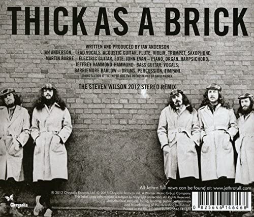 Jethro Tull – Thick As a Brick [Audio-CD]