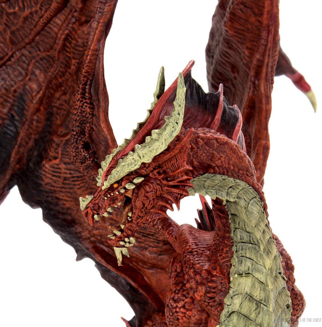 Wiz Kids | D&amp;D Icons of the Realms: Red Dragon Premium-Figur für Erwachsene | Miniaturspiel