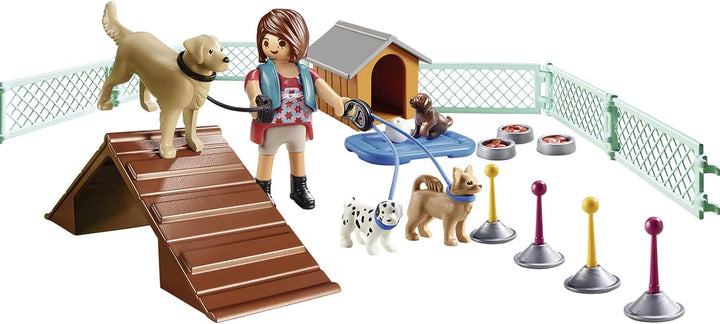 Playmobil 70676 Dog Trainer Gift Set, Fun Imaginative Role-Play, PlaySets Suitable for Children