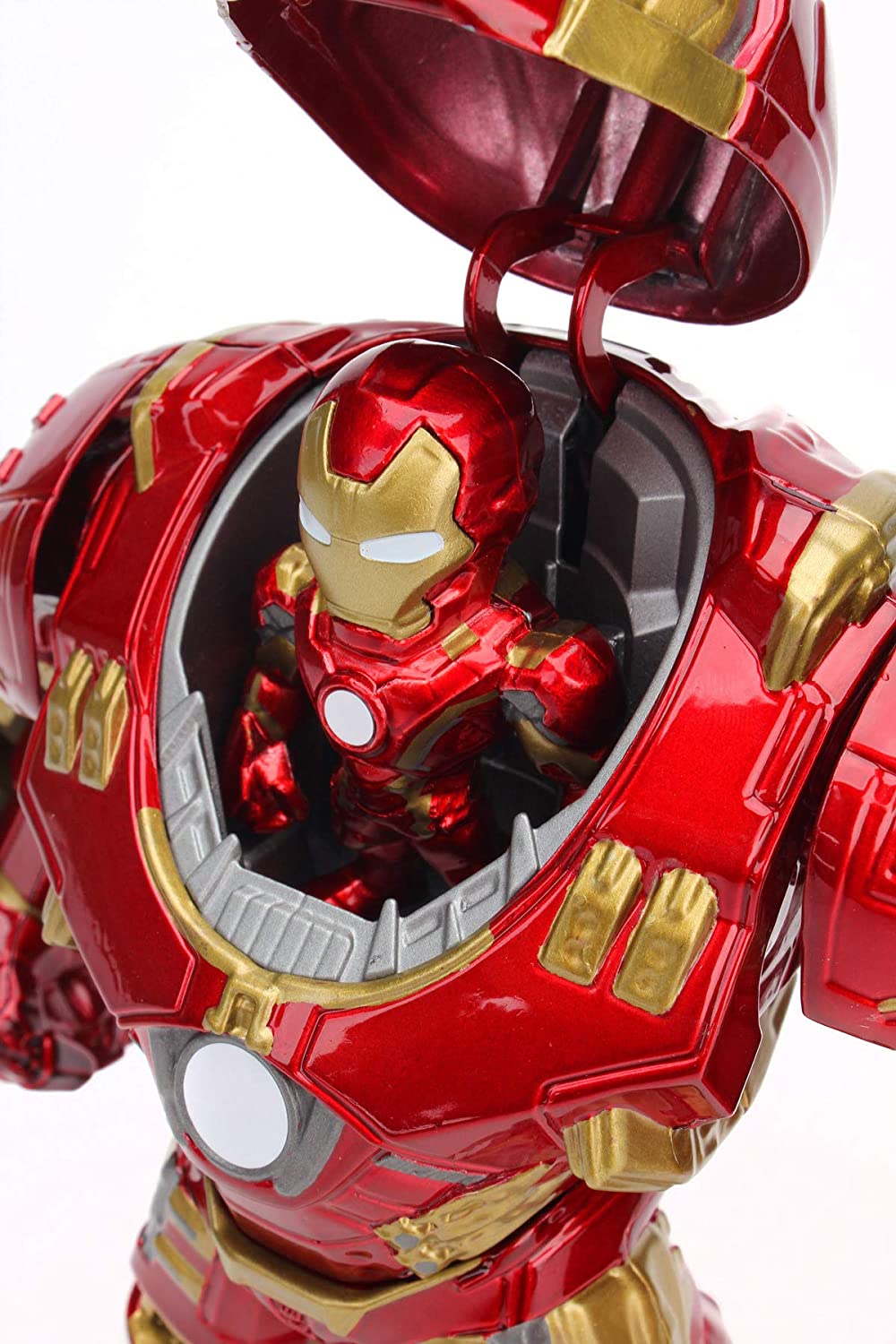 MARVEL 6" HULKBUSTER-RÜSTUNG MIT IRON MAN-DRUCKGUSS-SAMMLERFIGUR, 253223002