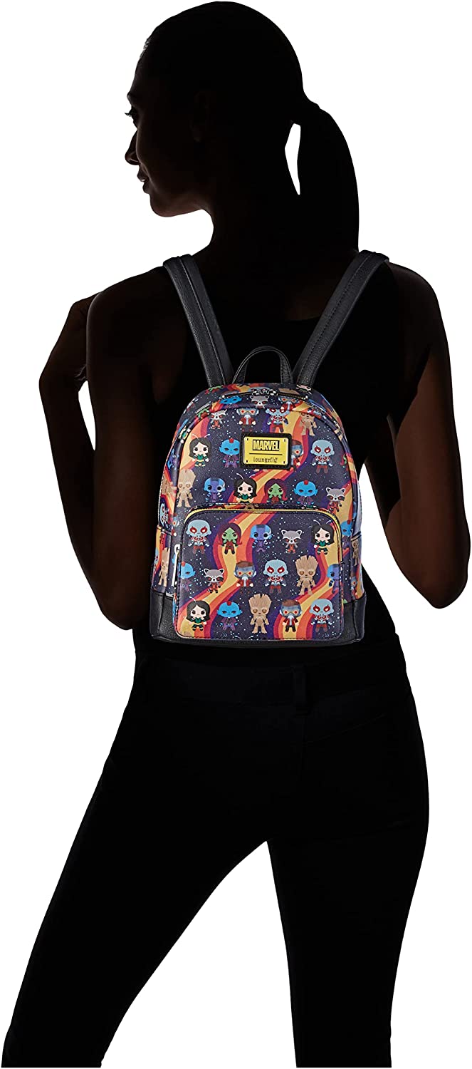 Loungefly X Marvel Guardians of the Galaxy Chibi Line-up Mini Backpack